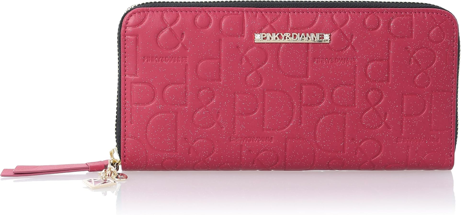 Amazon | [ピンキーアンドダイアン] ラウンドファスナー長財布